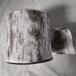 Silver and Gray Textured Ribbon Robert Stanley